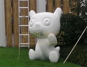 《卡通動物》玻璃鋼美陳雕塑